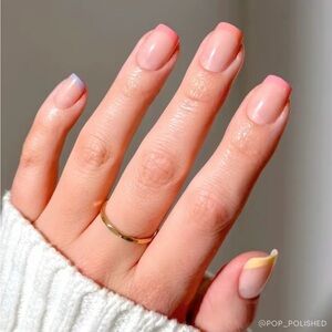 Glamnetic Short Squoval Press On Nails Macarons